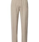 Urban Casuals Linen Blend Drawstring Pants | Savanna 75924-2809